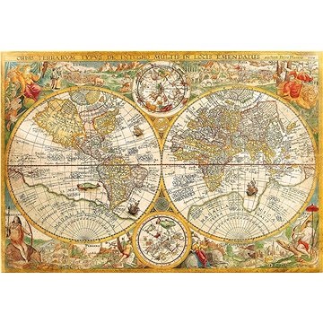 Puzzle mapa svět